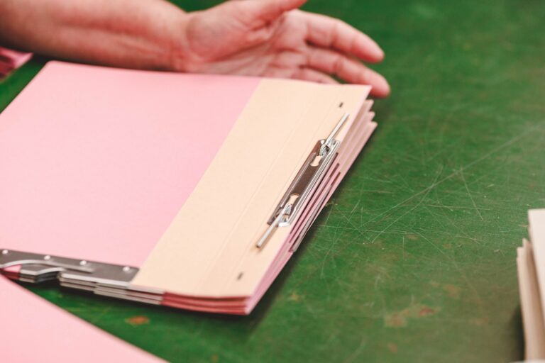 Abheftung Pendelmappe